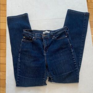 LEVI’S 512 Straight leg jeans dark washed denim blue Women's Jeans size 10M
